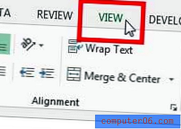 Come bloccare la riga superiore in Excel 2013