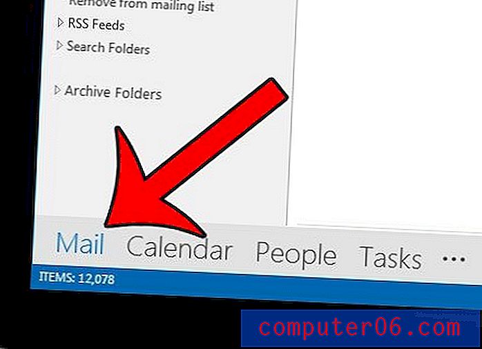 Comment modifier le nombre de lignes d'aperçu dans les messages Outlook 2013