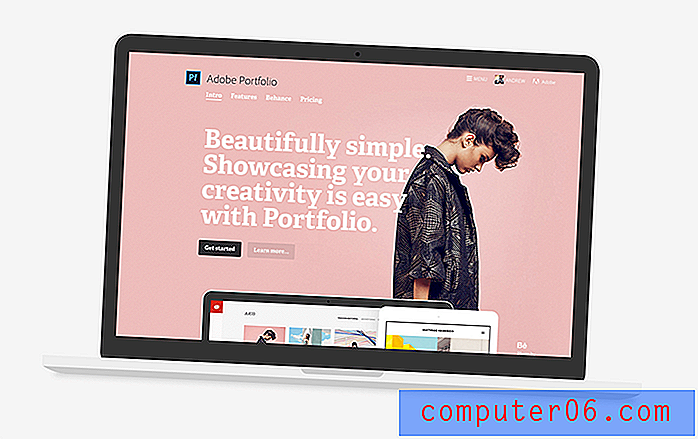 Präsentieren Sie Ihre Arbeit mit Adobe Portfolio