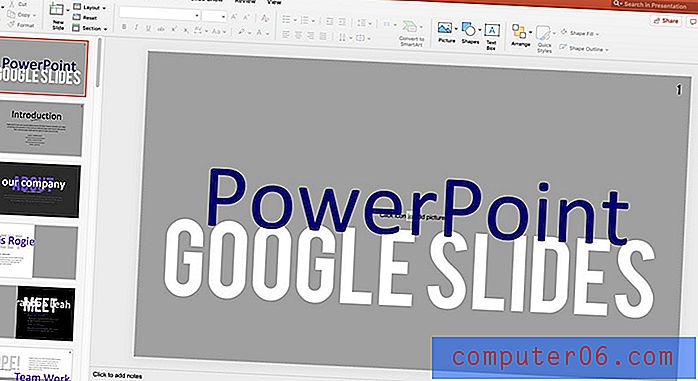 Come convertire PowerPoint in diapositive di Google