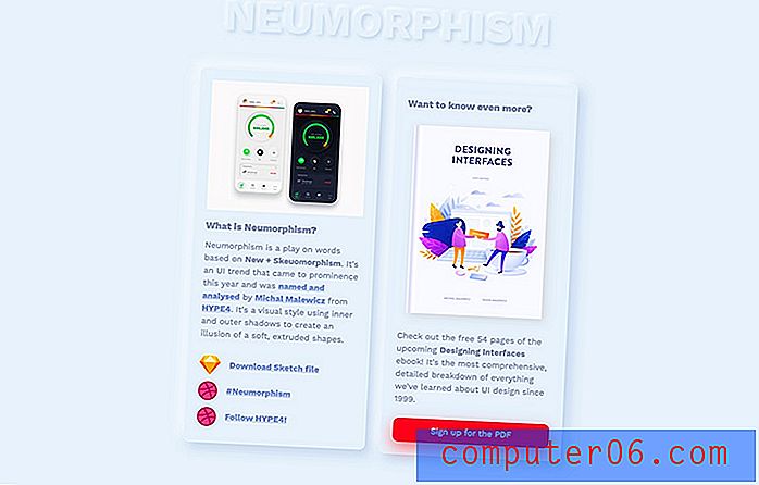 Design Trend: Neumorfismo